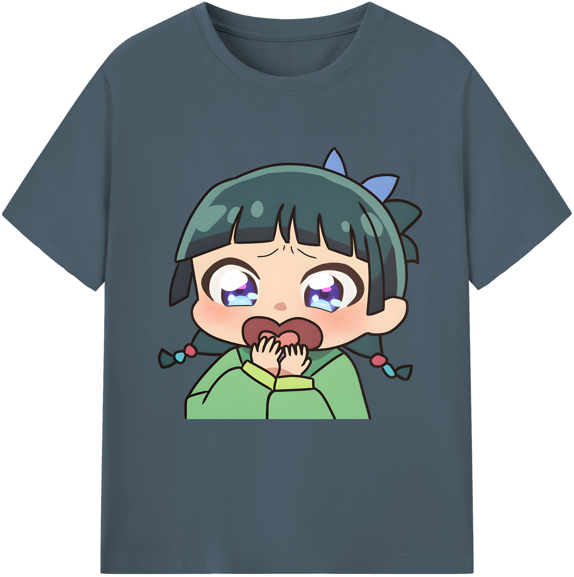 （画像用） 薬屋のひとりごと The Apothecary Diaries 綿100％半袖Tシャツ（フロントプリント）